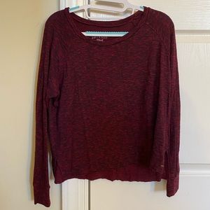 American eagle outfitters soft & sexy maroon top size xs/s